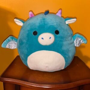 Squishmallow 7.5" Tatiana Teal Dragon